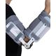 Adjustable Elbow Brace Aluminum Alloy Elbow Orthosis Elbow Support Splint Fixator Post Op Injury Recovery Fracture Protector,M (L)