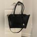 Michael Kors Bags | Mercer Large Leather Satchel | Color: Black | Size: Os