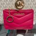 Michael Kors Bags | Michael Kors Jet Set Travel Small Top Zip Coin Pouch With Id Electric Pink Nwt | Color: Gold/Pink | Size: Small