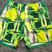Nike Swim | Nike Mens Swim Trunks Size Large Green Print Swimsuit Pockets Board Shorts | Color: Green | Size: L