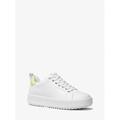 Michael Kors Shoes | Michael Michael Kors Emmett Leather Sneaker 7.5 Yuzu New | Color: Yellow | Size: 7.5