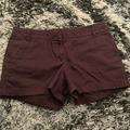 J. Crew Shorts | Burgundy J. Crew Chino Shorts | Color: Purple/Red | Size: 10