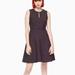 Kate Spade Dresses | Brand New Kate Spade Diamond Jacquard A-Line Dress Black Lined Sleeveless | Color: Black | Size: 8