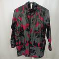 Lularoe Jackets & Coats | Lularoe Rise Black Floral Lightweight Net Back Workout Jacket Size 1x Perfect! | Color: Black | Size: 1x