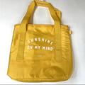 Pink Victoria's Secret Bags | New Pink Victorias Secret Beverage Cooler Tote Bag Yellow Sunshine On My Mind | Color: Yellow | Size: Os