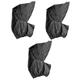 Milisten 3pcs Golf Rain Cover Golf Cart Rain Cover Golf Bag Hood Replacement Wedges Golf Golfs Rain Cover Raincoat for Bags Golfs Bag Sleeve Club Protector Nylon Sports Bag Travel Portable