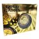 Gold Games Luxury Roulette Set, Create Your Own Casino, Wheel with 2 Steel Balls, 50 Poker Chips, Roulette, Poker, and Blackjack Mat, Croupier Stick, Fast Cash Bills