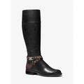 Michael Kors Shoes | Michael Kors Outlet Kincaid Riding Boot 7 Blk/Brown New | Color: Black | Size: 7