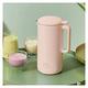 ALAMG Kettles, Tea Kettles Kettles for Boiling Water Mini Soymilkhine Multifunctions Blender Kettles for Boiling Water 1-2 Persons Household Mixer Teapot/Pink elegant