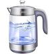 Kettles for Boiling Water Glass Water Kettle with Led Lighting, 1.8L, with Auto Shut-Off, Boil-Dry Protection, with Filter, Quiet Fast Boil elegant
