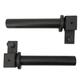 XHTLLO Power Rack Weight Plate Holder Attachment Black for Weight Plate Storage