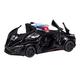 modell roller For Lykan Hypersport Glow Die Cast Metal Kids Police Car Replica Toy 1:32 hardbody Vehicle (Color : Black)