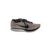 Nike Sneakers: Gray Color Block Shoes - Women's Size 6 1/2 - Almond Toe