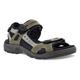 Riemchensandale ECCO "Offroad" Gr. 45, schwarz (taupe, schwarz) Herren Schuhe Sandalen