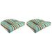 18" x 18" Outdoor Wicker Seat Cushion (Set of 2) - 18'' L x 18'' W x 4'' H