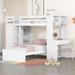 Twin Loft Bed, Stand-Alone Bed, Desk, Shelves, Wardrobe, Functional Furniture