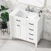 36"Bathroom Vanity with Sink Combo,Bathroom Cabinet with Drawers,Solid Frame and MDF Board