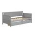 Red Barrel Studio® Wood Frame Sofa Bed, Daybed w/ Two Storage Drawers | Wayfair 97425976B9CA4255B8AA1AC3C2D216F6
