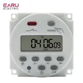 Timer 220V 110V 24V 12V CN101A Digital LCD Power Timer Programmable Time Switch Relay 16A CN101