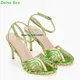 Solid Narrow Band Slingback Cross-tied Sandals For Women Ankle Strap With Adjustable Buckle Thin