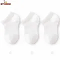 3pairs/pack Mesh Breathable Socks for Baby Autumn Thin Infant Socks Stretch Elastic White Casuals