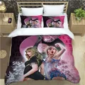 DIY printed female singer Taylors-Swift bedding set soft duvet pillow case comfortable sheet/double