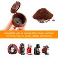 3 pz/set Capsule di caffè Dolce Gusto ricaricabili Nescafe Dolce Gusto Capsule riutilizzabili