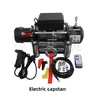12V24V electric winch 12000 pounds 13500 pounds with remote control suitable for car trailer rope