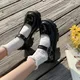 Chaussures Lolita japonaises pour femmes chaussures à plateforme à talons hauts pour étudiantes