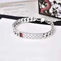 Bracelet de luxe unisexe haute édition bijoux fins marque de mode coréenne haute qualité cadeaux