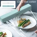 Plastic Cling Film Cutter Cling Wrap Dispenser Reusable Food Cling Wrap Tin Aluminum Foil Dispenser