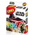 Mattel-Jeu de Cartes UNO STAR WARS pour la Famille Divertissement Amusant Jeu de Société Poker