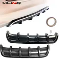 Universale auto diffusore posteriore deflettore paraurti Spoiler Protector pinna di squalo 6 ala