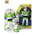 Movie Toy Story In Stock Detective Woody Tracy Toys Buzz Lightyear Sound Glowing Toys Dolls Handmade