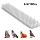 Répulsif à Pointes en Plastique pour Chat et Oiseaux Anti-Pigeon Anti-Oiseau Tonnelle Clôtures