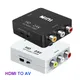 HDMI To AV RCA Adapter 1080P HDMI Converter MINI Box RCA AV CVSB LR Video Composite AV Scaler