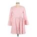 Urban Outfitters Casual Dress: Pink Checkered/Gingham Dresses - Women's Size X-Small