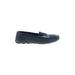 Swims Flats: Slip On Chunky Heel Work Blue Solid Shoes - Women's Size 41 - Round Toe