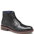 Johnston & Murphy XC Flex Connelly Plain Toe Boot - Mens 8.5 Black Boot Medium