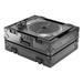 Odyssey FZCRSS121200BL Label Flight Case for the Pioneer DJ PLX-CRSS12 / Technics 1200 or Similar Size Turntable - Black