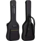 CAHAYA Bass Guitar Bag Gig Bag 0.3inch Padding Black Padded Backpack Soft Electric Bass Case CY0222 Bass Bag
