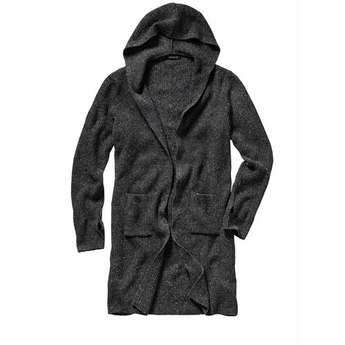 Mey & Edlich Herren Coat Regular Fit Grau einfarbig