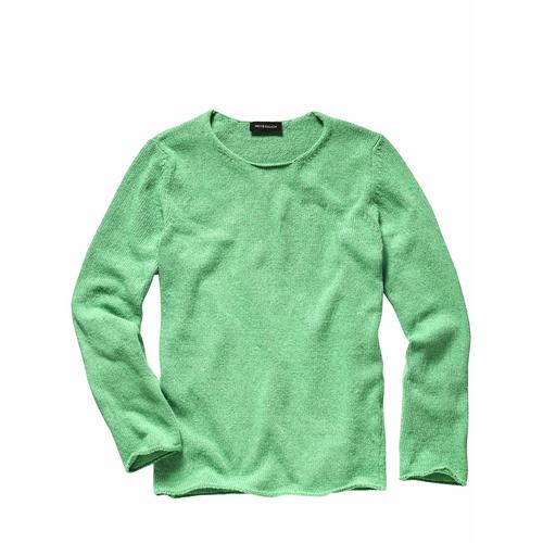 Mey & Edlich Herren Sweatshirt Regular Fit Gruen einfarbig