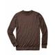 Mey & Edlich Herren Pulli Regular Fit Braun einfarbig