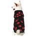 Daiia Beautiful Red Ladybug Pets Wear Hoodies Pet Dog Clothes Puppy Hoodies Dog Hoodies Costumes Pet Sweaters-Size Name