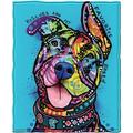 Colorful Dog Fleece Blanket For Bed 50 X 60 Dean Russo Dog Fleece Throw Blanket For Women Men And Kids - Super Soft Plush Dog Blanket Throw Plush Blanket For Dog Lovers