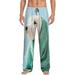 Fotbe Men S Dog Wrapped In Towelclassic Pajama Pants With Elastic Waist And Drawstring Pocketsï¼ŒPajama Pants Mens Lounge Pants Super Soft