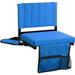 VTOY Stadium Seat for Bleachers with Padded Cushion Foldable Stadium Chairs Includes Shoulder Strap and Cup Holder
