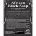Raw African Black Soap (Raw African Black Soap 6 Oz. (Pack of 12))