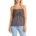 Lace Trim Satin Camisole In At Nordstrom, Size X-small